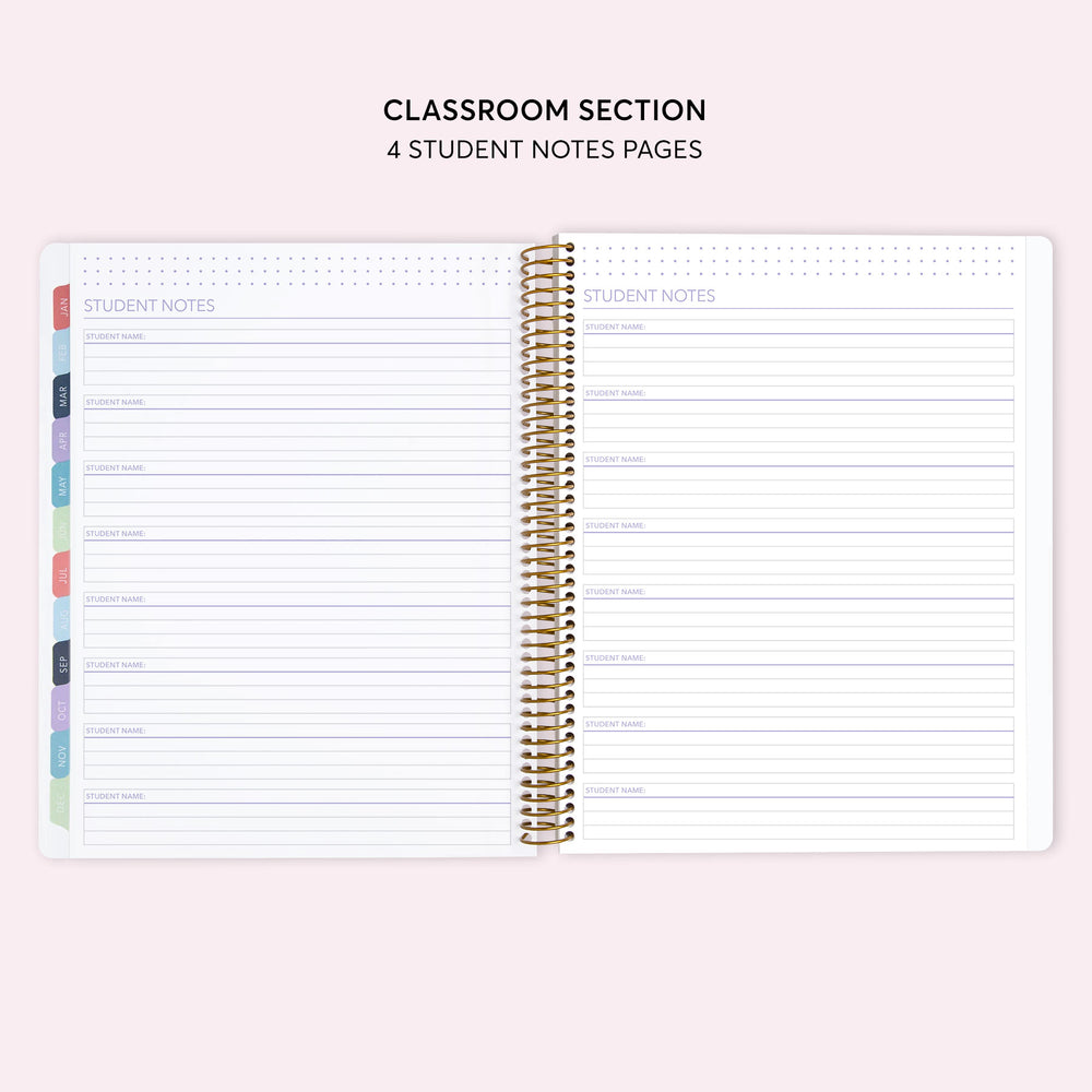 
                  
                    8.5x11 Teacher Planner - Hot Pink Gray Flowing Ink
                  
                