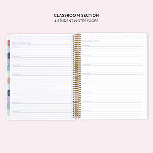 
                  
                    8.5x11 Teacher Planner - Blue Lavender Watercolor Gradient
                  
                