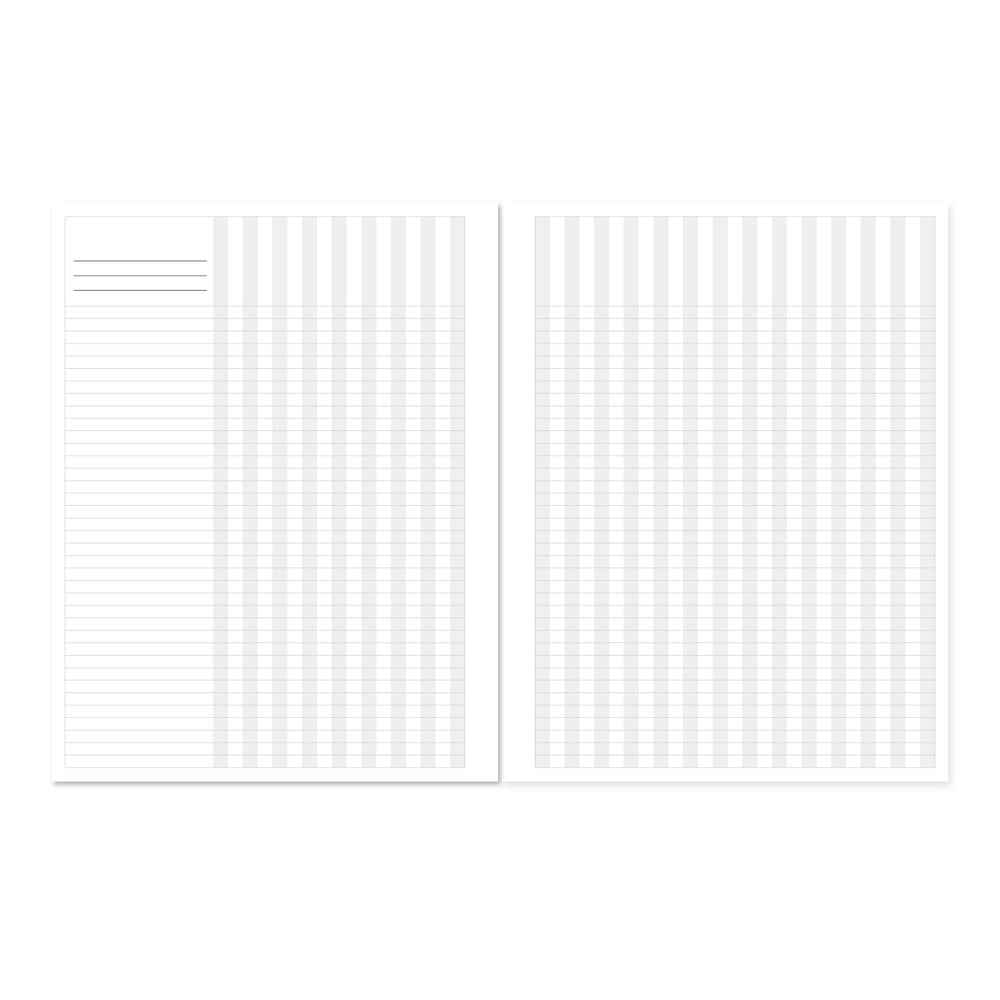 
                  
                    8.5x11 Teacher Planner - Blue Watercolor Stripes
                  
                