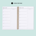 6x9 Meal Planner - Olive Branches