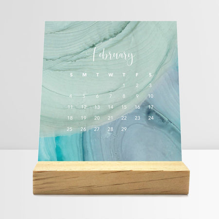 2024 Desk Calendar - Flowing Ink