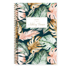 Notebook/Journal - Green Blush Gold Tropical
