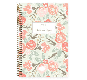 
                  
                    Notebook/Journal - Sage Pink Gold Floral
                  
                