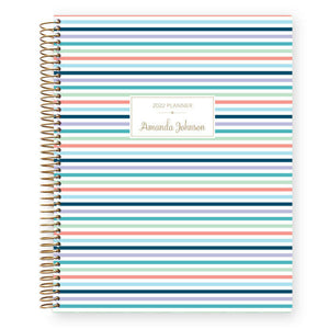 
                  
                    8.5x11 Teacher Planner - Colorful Small Stripes
                  
                