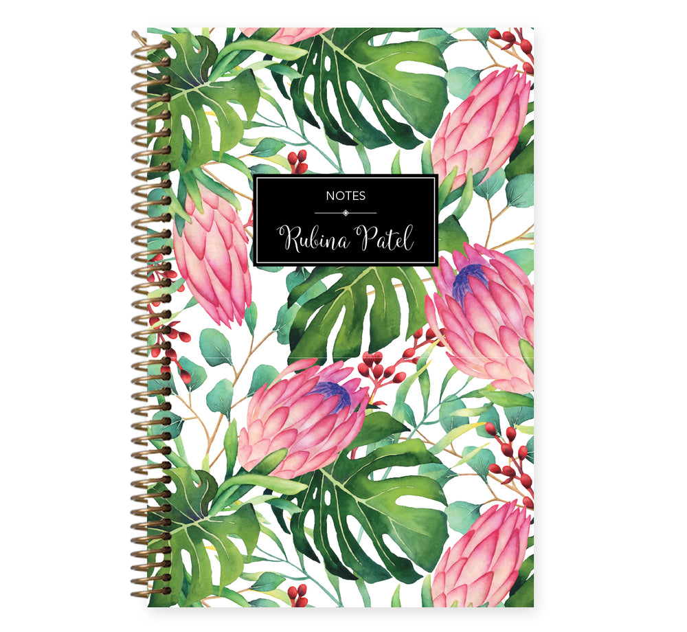 Notebook/Journal - Tropical Floral