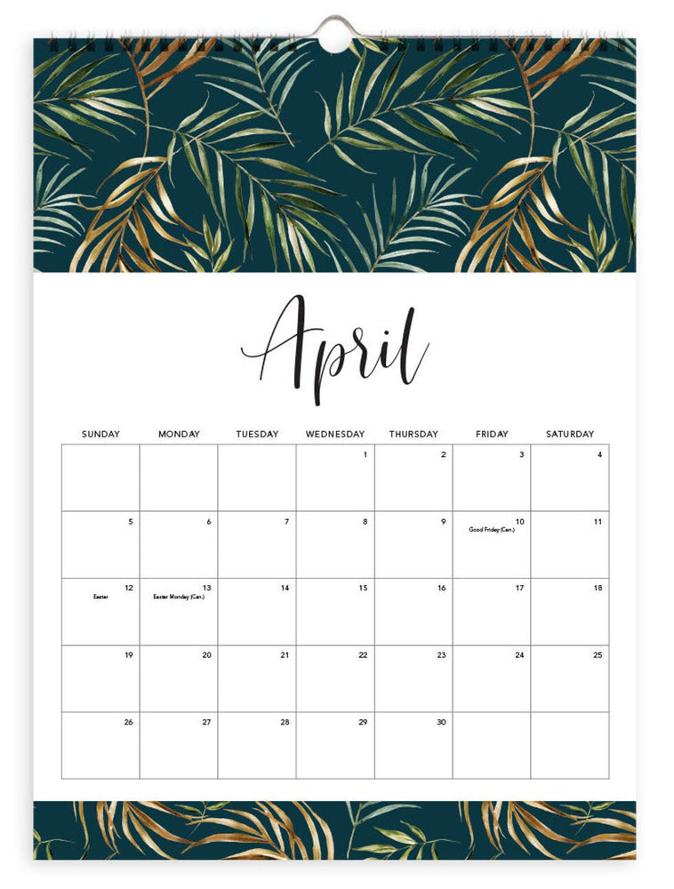 
                  
                    2020 wall calendar - tropical
                  
                